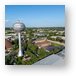 Hoffman Estates Water Tower Aerial Metal Print