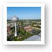 Hoffman Estates Water Tower Aerial Art Print