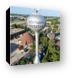 Hoffman Estates Water Tower Aerial Canvas Print