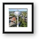 Hoffman Estates Water Tower Aerial Framed Print