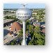 Hoffman Estates Water Tower Aerial Metal Print