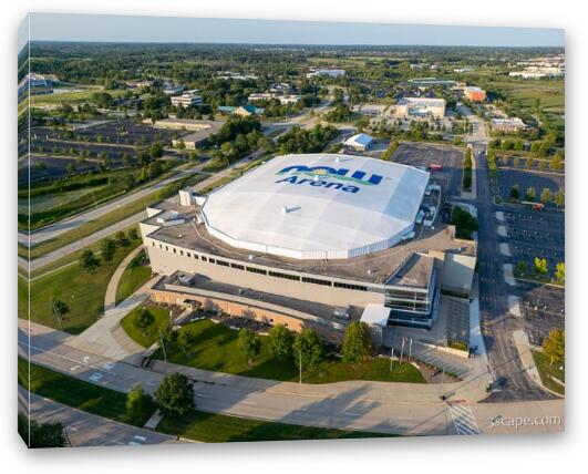 NOW Arena Aerial 1 Fine Art Canvas Print