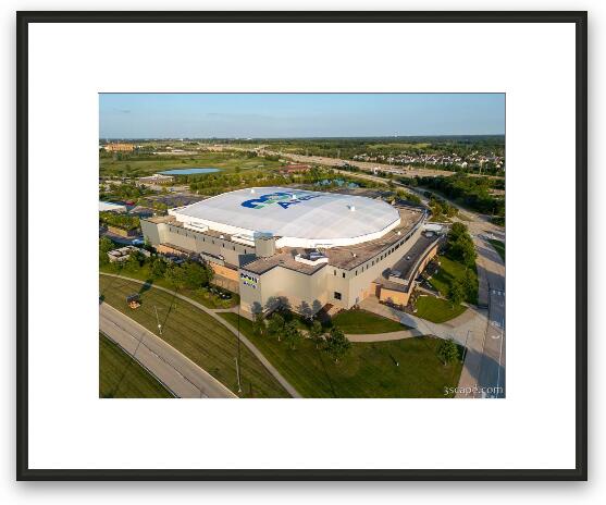 NOW Arena Aerial 4 Framed Fine Art Print