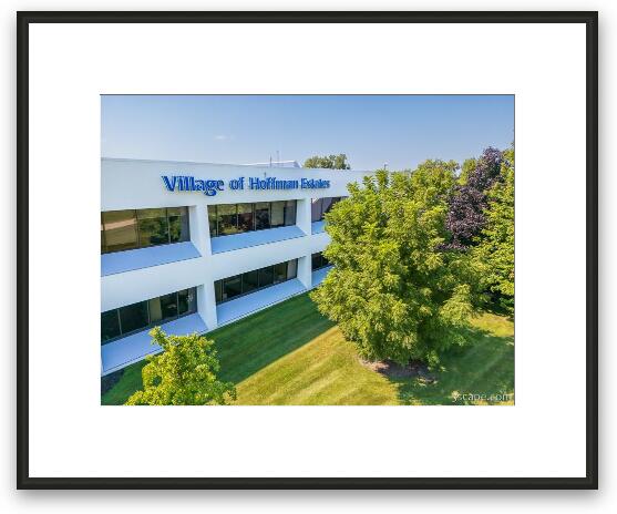 Village of Hoffman Estates Building Framed Fine Art Print