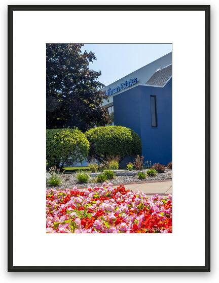 Hoffman Estates Village Hall Framed Fine Art Print