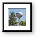 Hoffman Estates Water Tower Framed Print