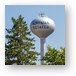 Hoffman Estates Water Tower Metal Print