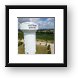 Hoffman Estates Water Tower Framed Print