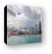 Chicago Skyline and Playpen Canvas Print