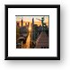 Chicagohenge Sunrise Framed Print