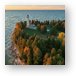 Cana Island Dawn Aerial Metal Print