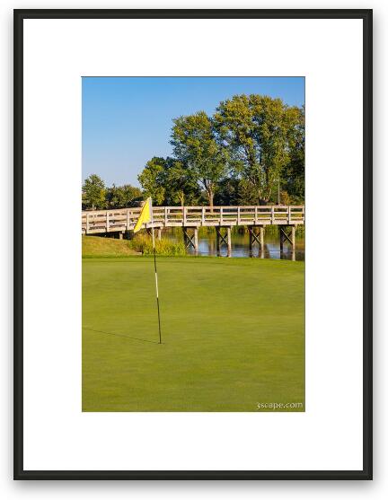 Bridges of Poplar Creek Country Club Framed Fine Art Print