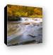 Waterfall Glen Autumn Colors Canvas Print