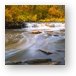 Waterfall Glen Autumn Colors Metal Print