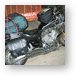 Virago 535s, packed and ready to go Metal Print