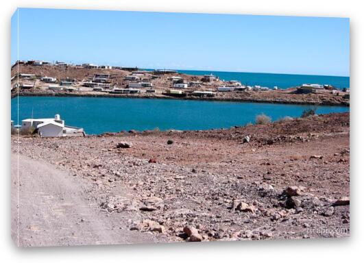 Puertocitos on the Gulf of California Fine Art Canvas Print