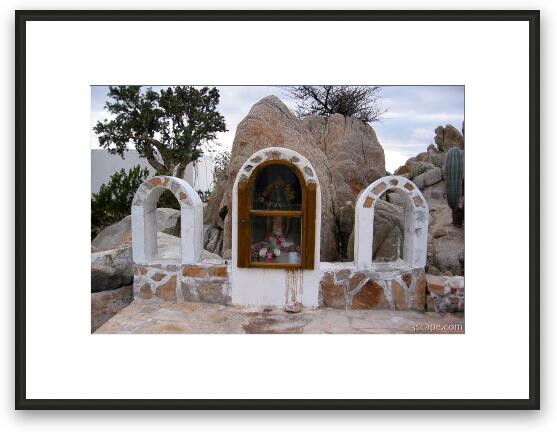 Shrine Framed Fine Art Print