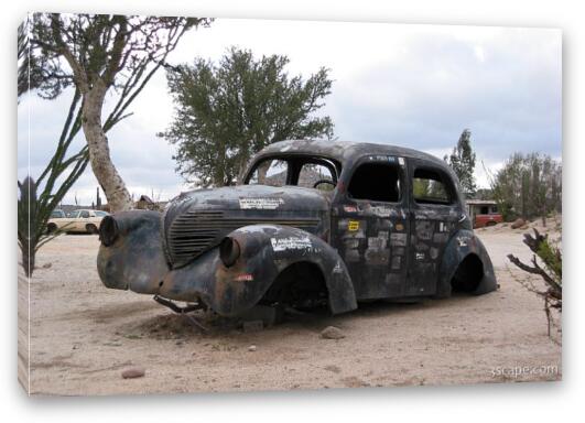 Old car Fine Art Canvas Print