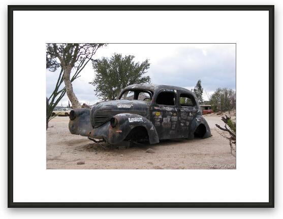 Old car Framed Fine Art Print