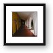Hallway at La Pinta Framed Print