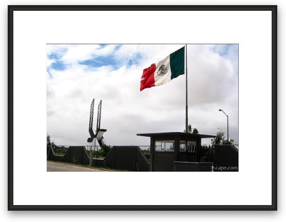 The Iron Eagle at the 28th Parallel Framed Fine Art Print