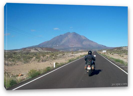 Adam cruising along  Fine Art Canvas Print