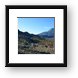 Inactive volcano Framed Print