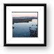 Tide pool at sunset Framed Print