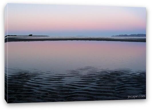 The Sea of Cortez at sunset Fine Art Canvas Print