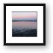 The Sea of Cortez at sunset Framed Print