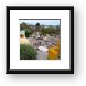 Graves ranged from simple to ornate Framed Print