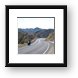 Back on the road, heading further south Framed Print