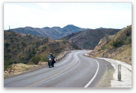 Back on the road, heading further south Fine Art Metal Print
