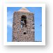 Mission bell tower Art Print
