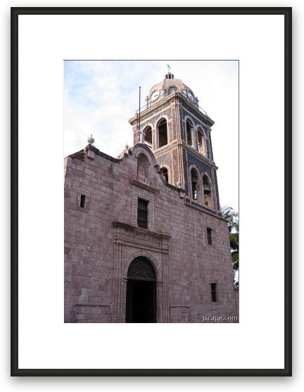 The mission in Loreto Framed Fine Art Print
