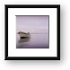 Solitary Boat Framed Print