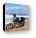 Virago 535s on a Pacific bluff Canvas Print