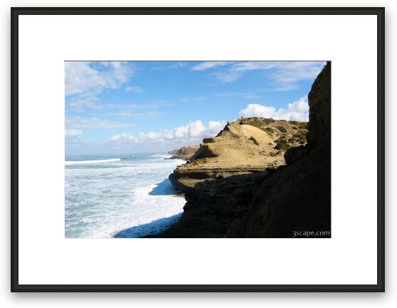 The Pacific coast Framed Fine Art Print