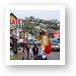 Back in Ensenada, in time for Marti Gras, but it rained. Art Print