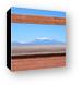 Picture window at Meteor Crater Canvas Print