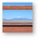 Picture window at Meteor Crater Metal Print