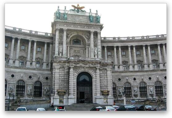 The Hofburg (Imperial Palace) Fine Art Metal Print