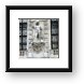 Wall sculpture on the Hofburg Framed Print
