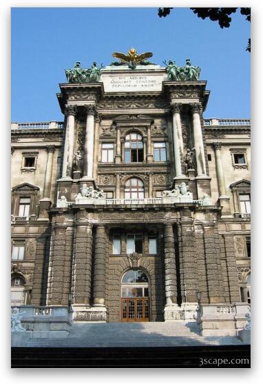 The Hofburg (Imperial Palace) Fine Art Metal Print