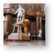 Statue at National Library Metal Print