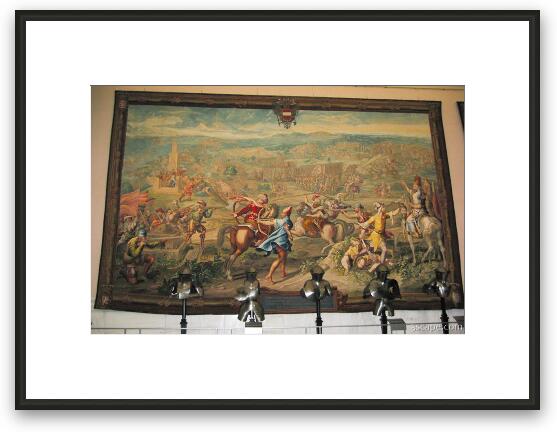 Painting at Kunsthistorisches Museum Framed Fine Art Print