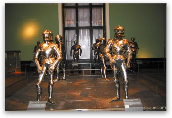 Armor at Kunsthistorisches Museum Fine Art Metal Print
