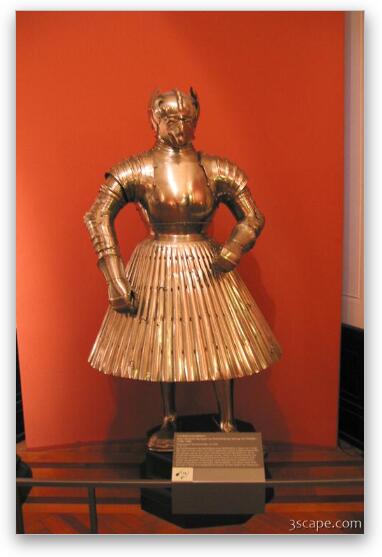 Armor at Kunsthistorisches Museum Fine Art Metal Print