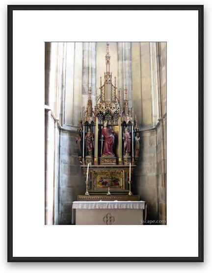 Inside Stephansdom Framed Fine Art Print