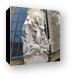 Sculpture on Stephansdom Canvas Print